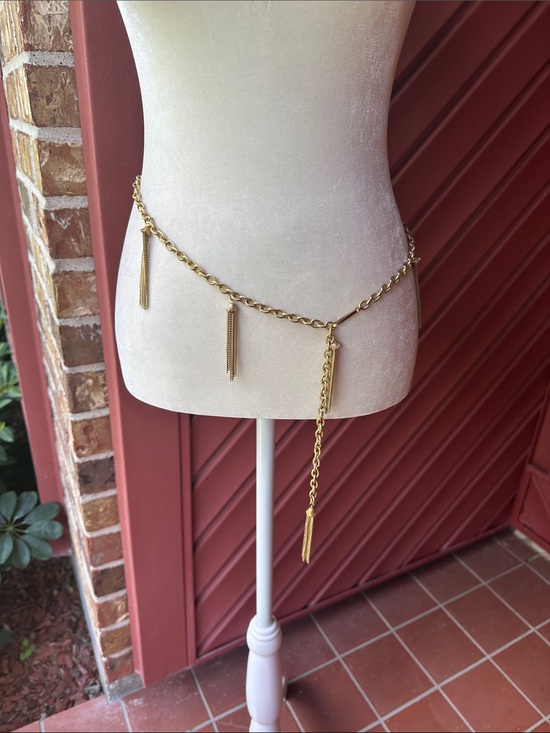 Jewelry - Gold Chain Fringe Waist Belt - Women's Jewelry